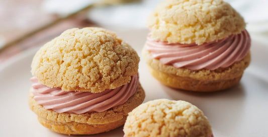 Choux à la fraise