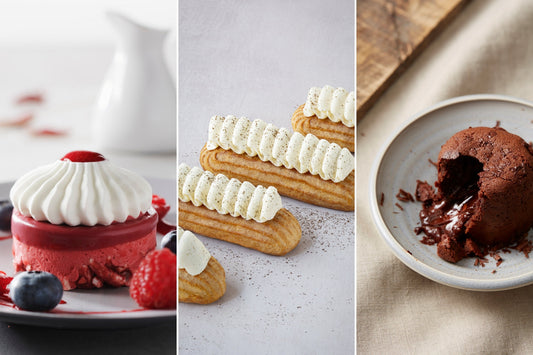 3 Desserts Saint Valentin