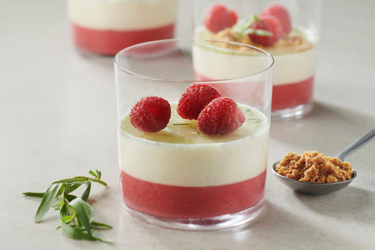 Verrine glacée Inspiration Framboise estragon