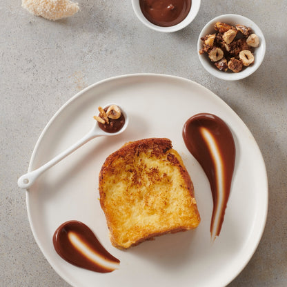 Pain perdu avec du praliné 