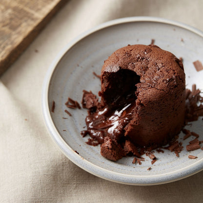 Fondant au chocolat avec coeur coulant Guanaja 