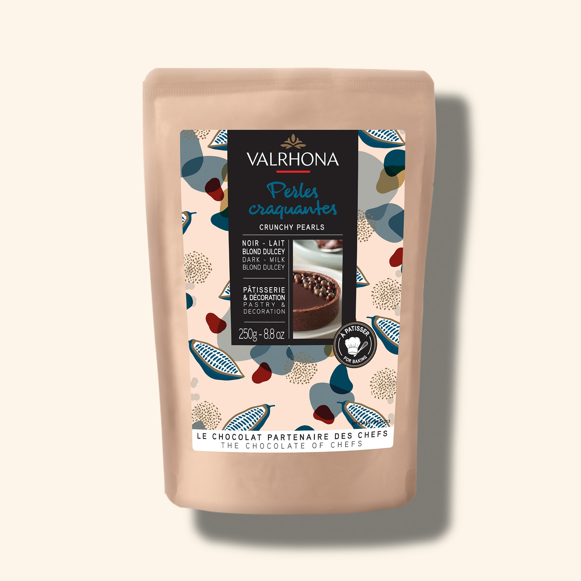 Sac de 250 gr de perles craquantes Valrhona 