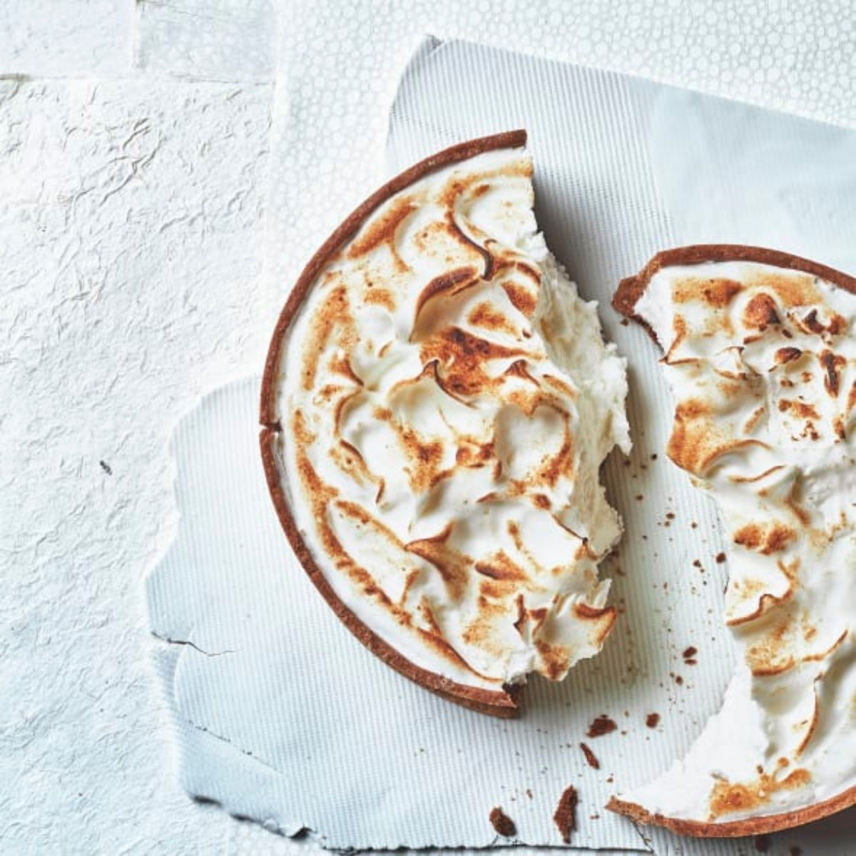 Photo d'une tarte au citron issue du livre sur la Gourmandise Raisonnée