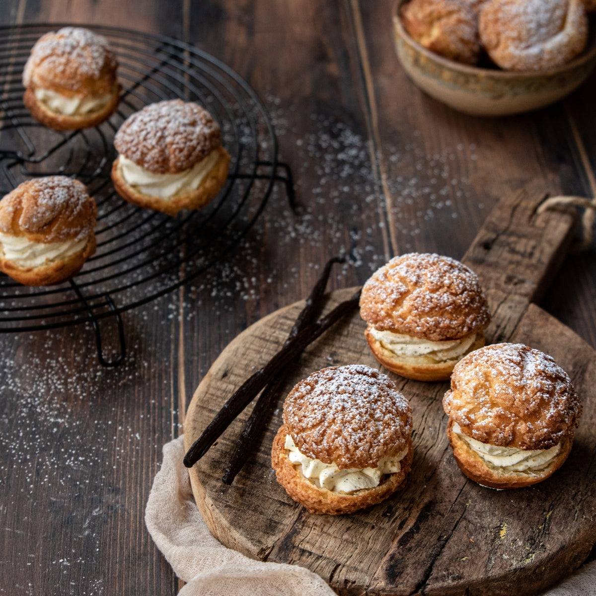 Choux à la vanille 