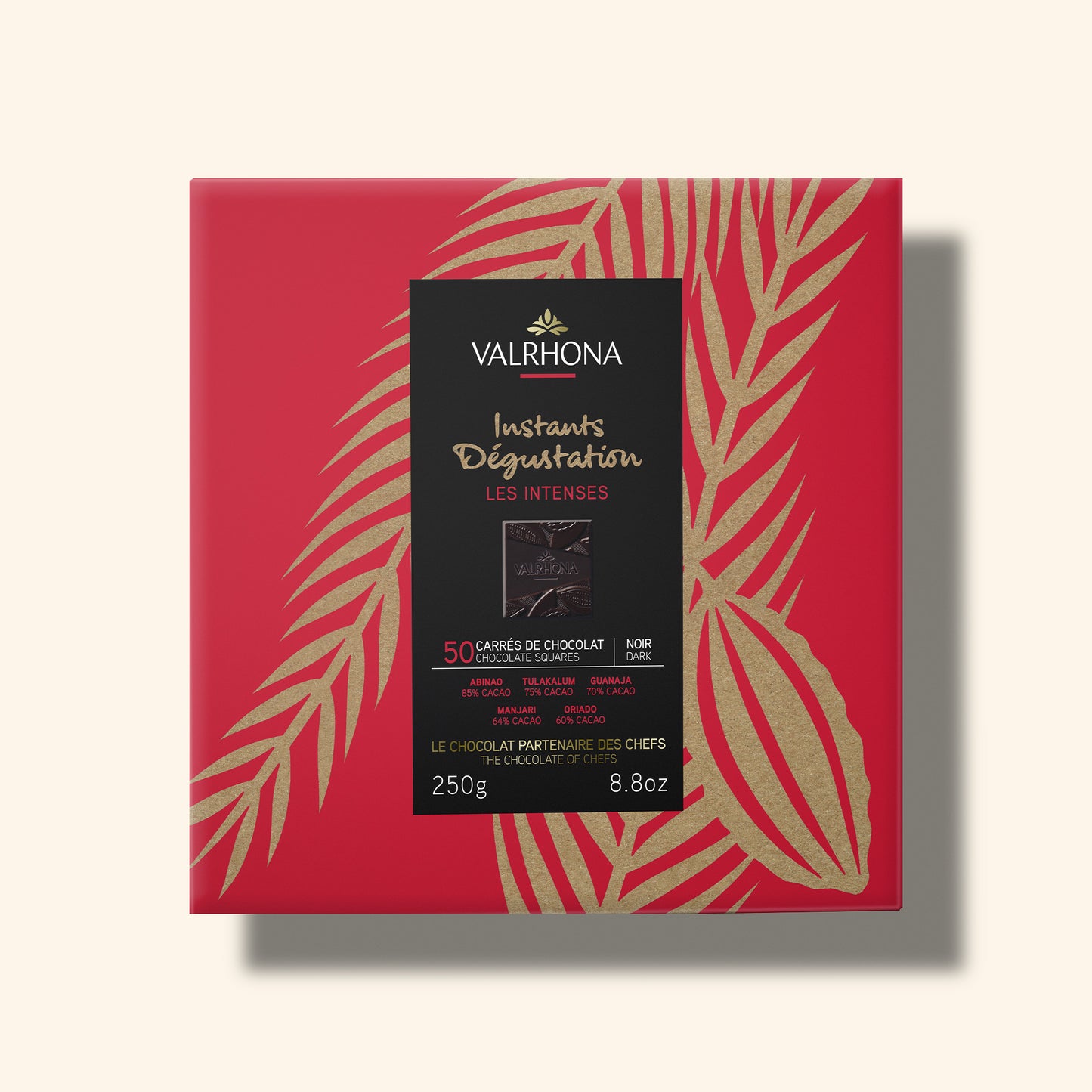 Coffrets Les intenses chocolat noir  - Valrhona 