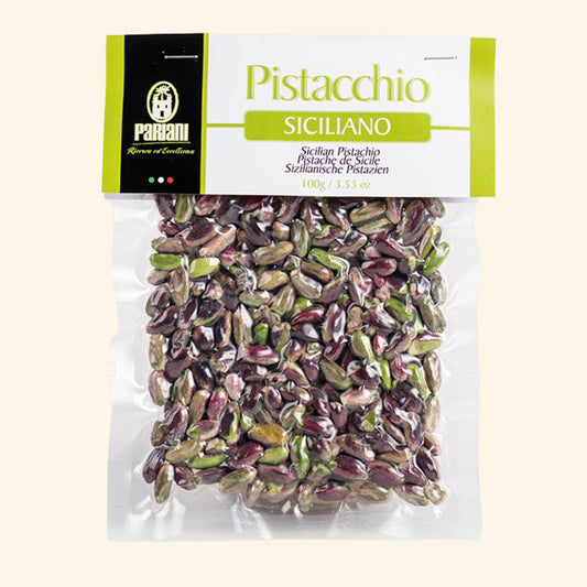 Sachet de pistaches de sicile vue de face