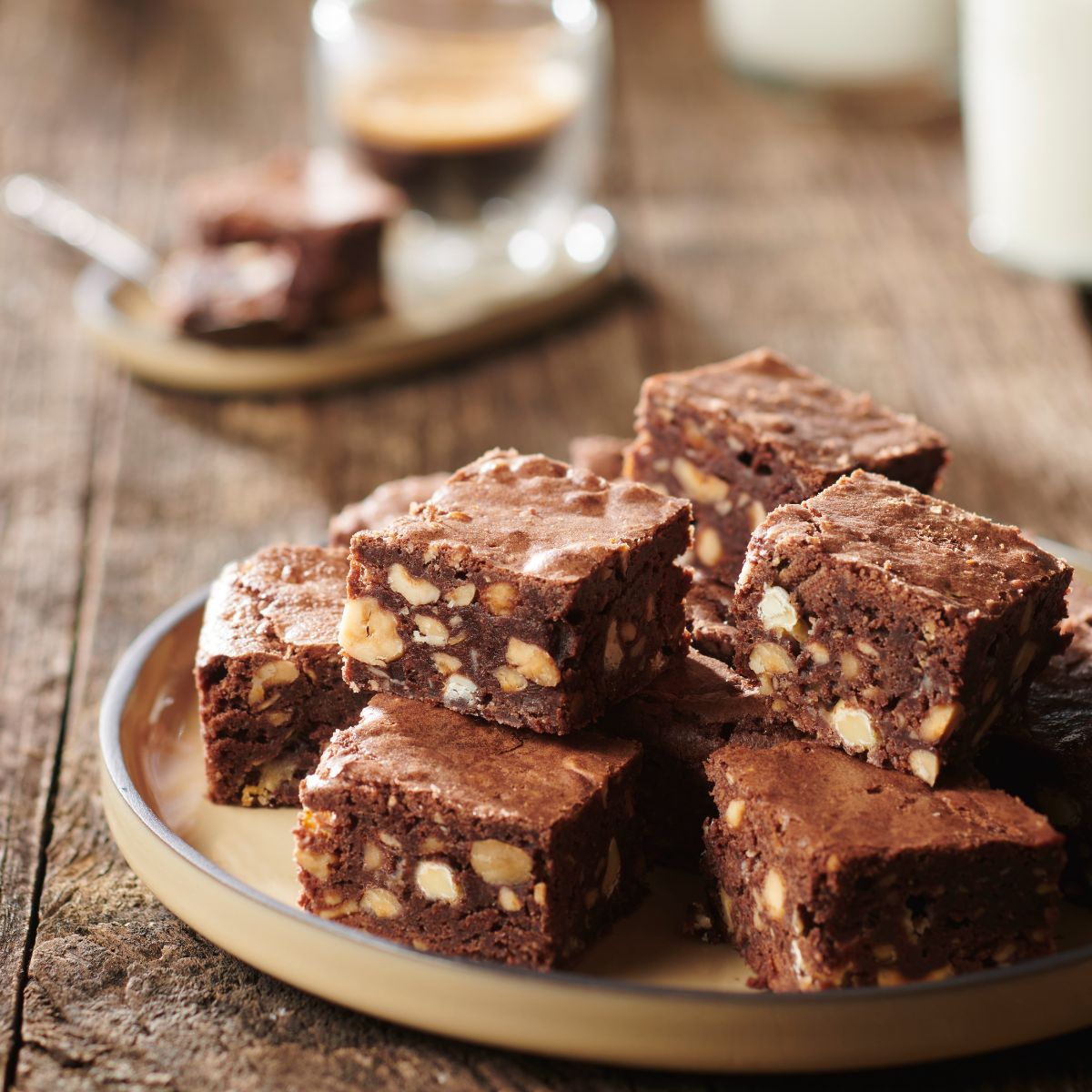 Brownie réalisé avec des noix Pariani