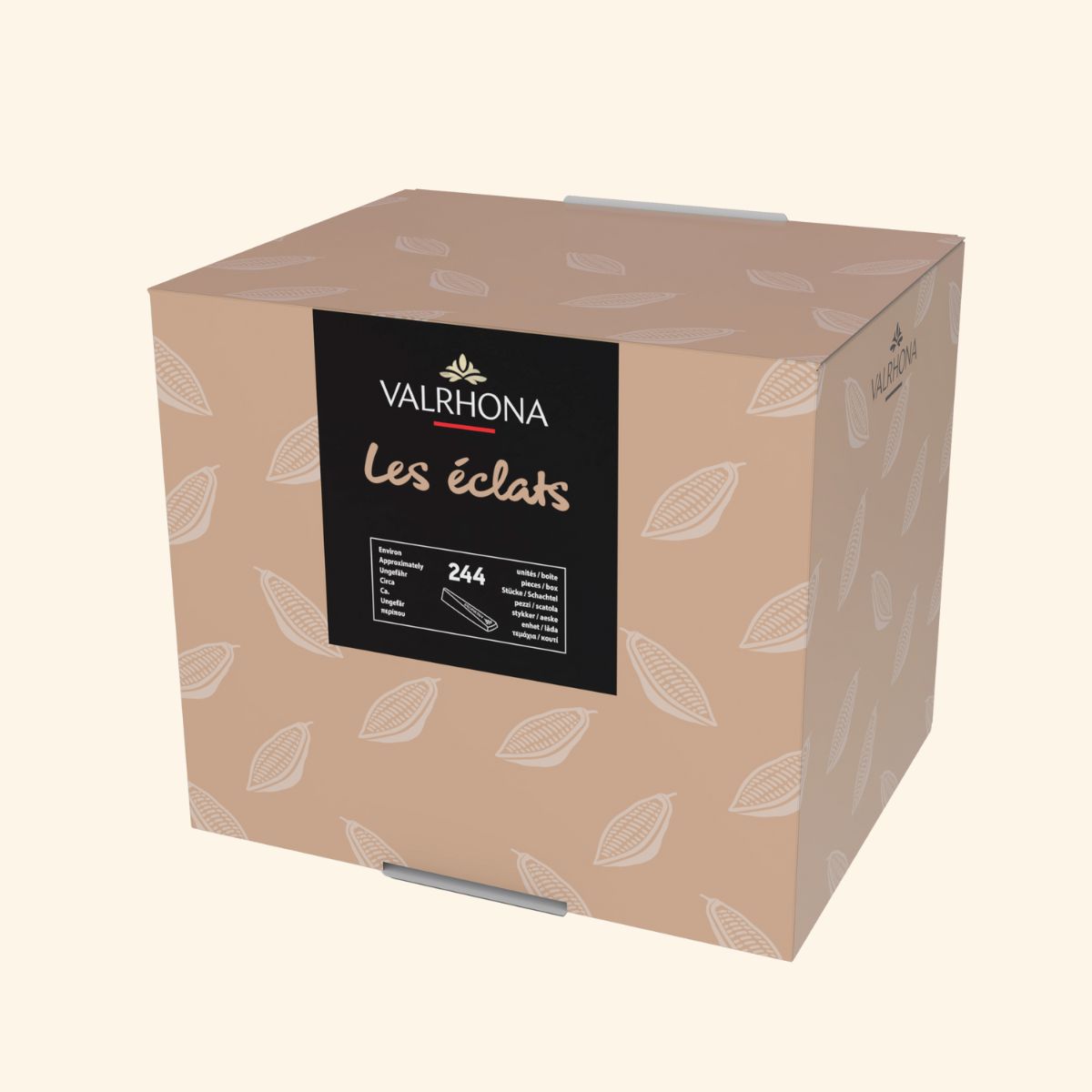 Pack 1kg éclats au chocolat noir Valrhona