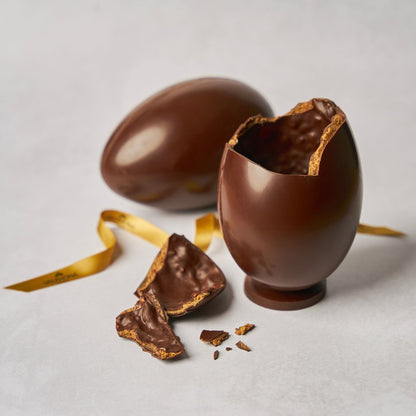 Oeuf de pâques au Gianduja - Valrhona 