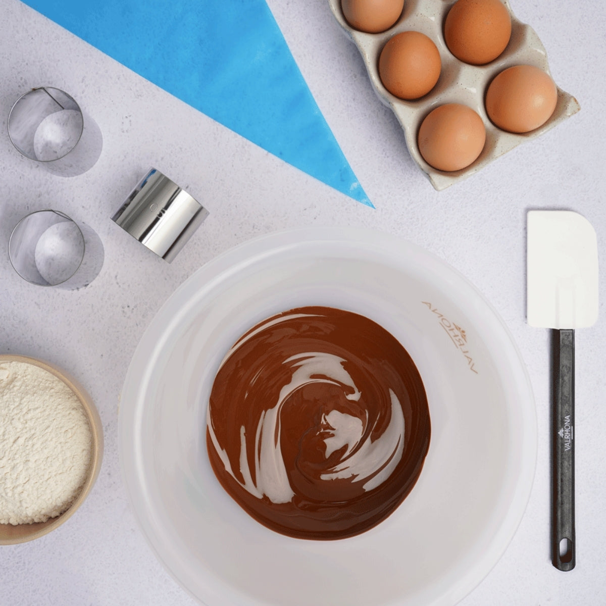 Cercle en inox pour la pâtisserie 