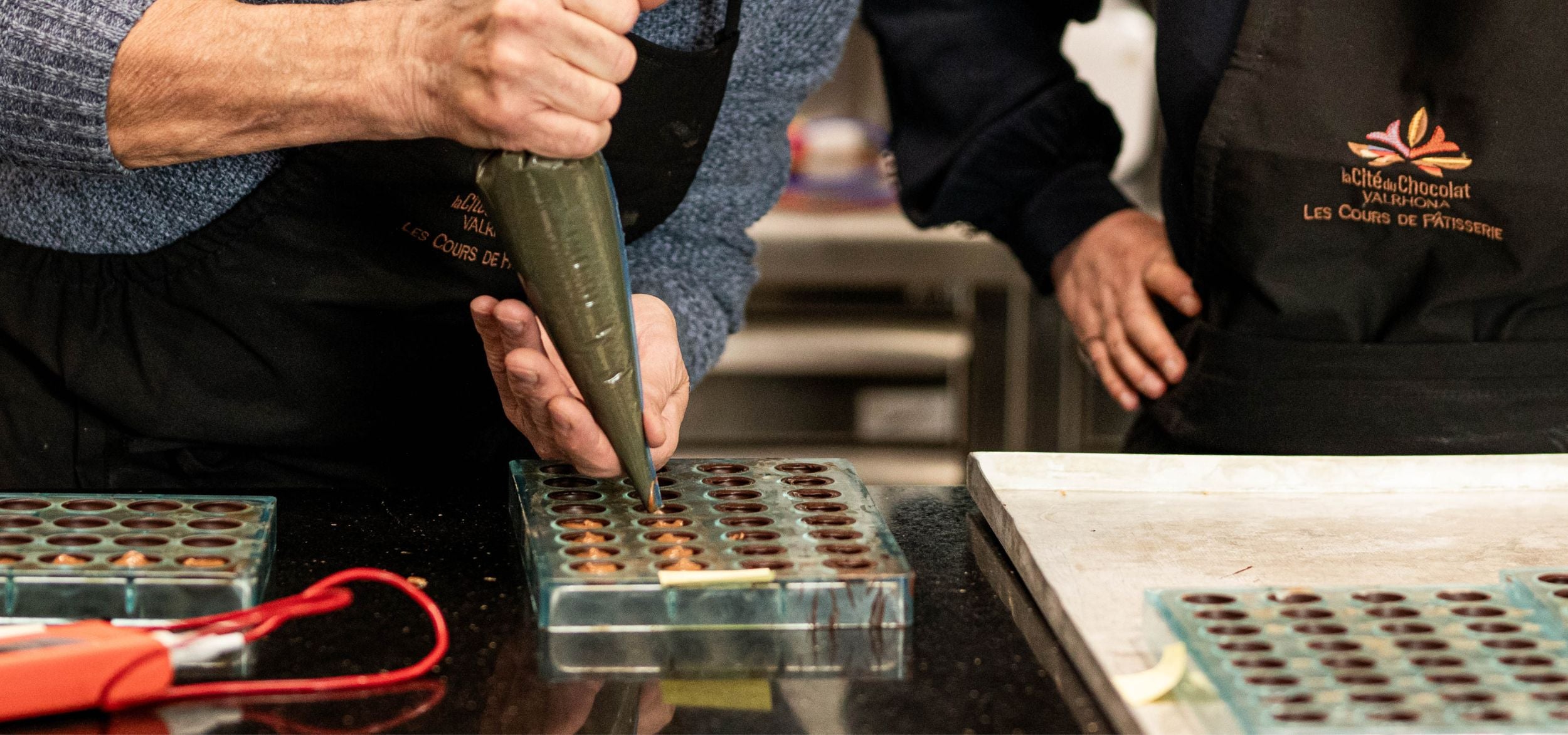 Cours de pâtisserie Valrhona Cité du chocolat