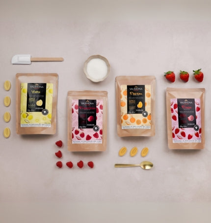 4 sachets de la gamme inspiration valrhona 